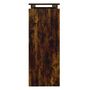 Voir la diapositive 4 : VIDAXL Table console Chene fume 102x30x80 cm Bois d'ingenierie