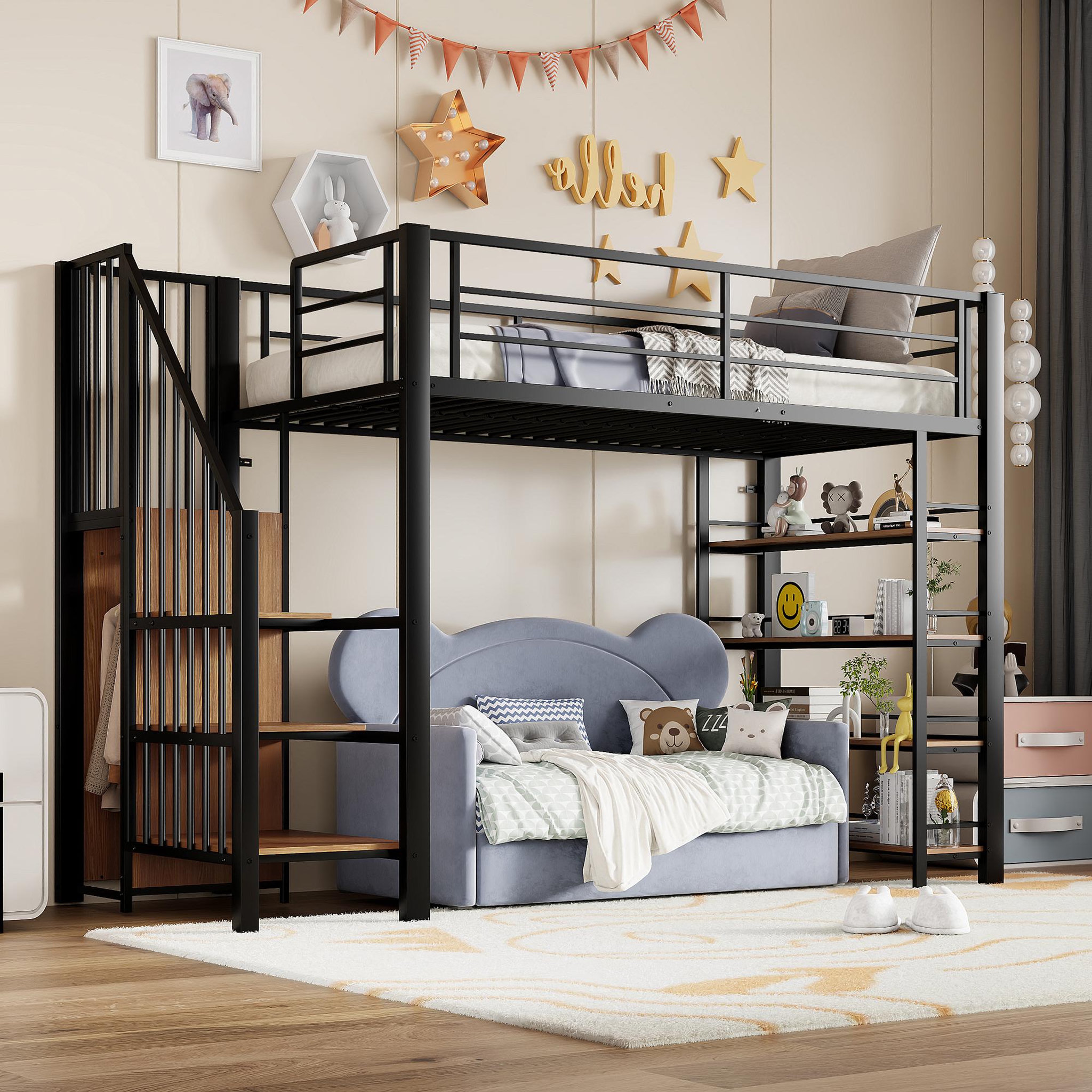 Voir la diapositive 2 : MERAX Lit mezzanine