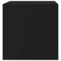 Voir la diapositive 5 : VIDAXL Meuble TV Noir 80x40x40 cm Bois d'ingenierie