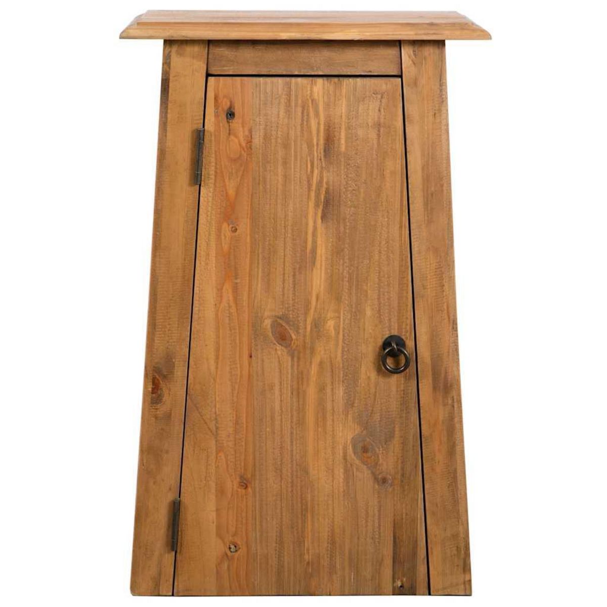 VIDAXL Armoire laterale de salle de bain Pin massif 42x23x70 cm