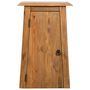 Voir la diapositive 2 : VIDAXL Armoire laterale de salle de bain Pin massif 42x23x70 cm
