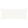 Voir la diapositive 2 : VIDAXL Voile d'ombrage 160 g/m^2 Blanc 2x5 m PEHD
