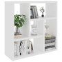 Voir la diapositive 3 : VIDAXL Etagere murale Blanc 45,1x16x45,1 cm Bois d'ingenierie