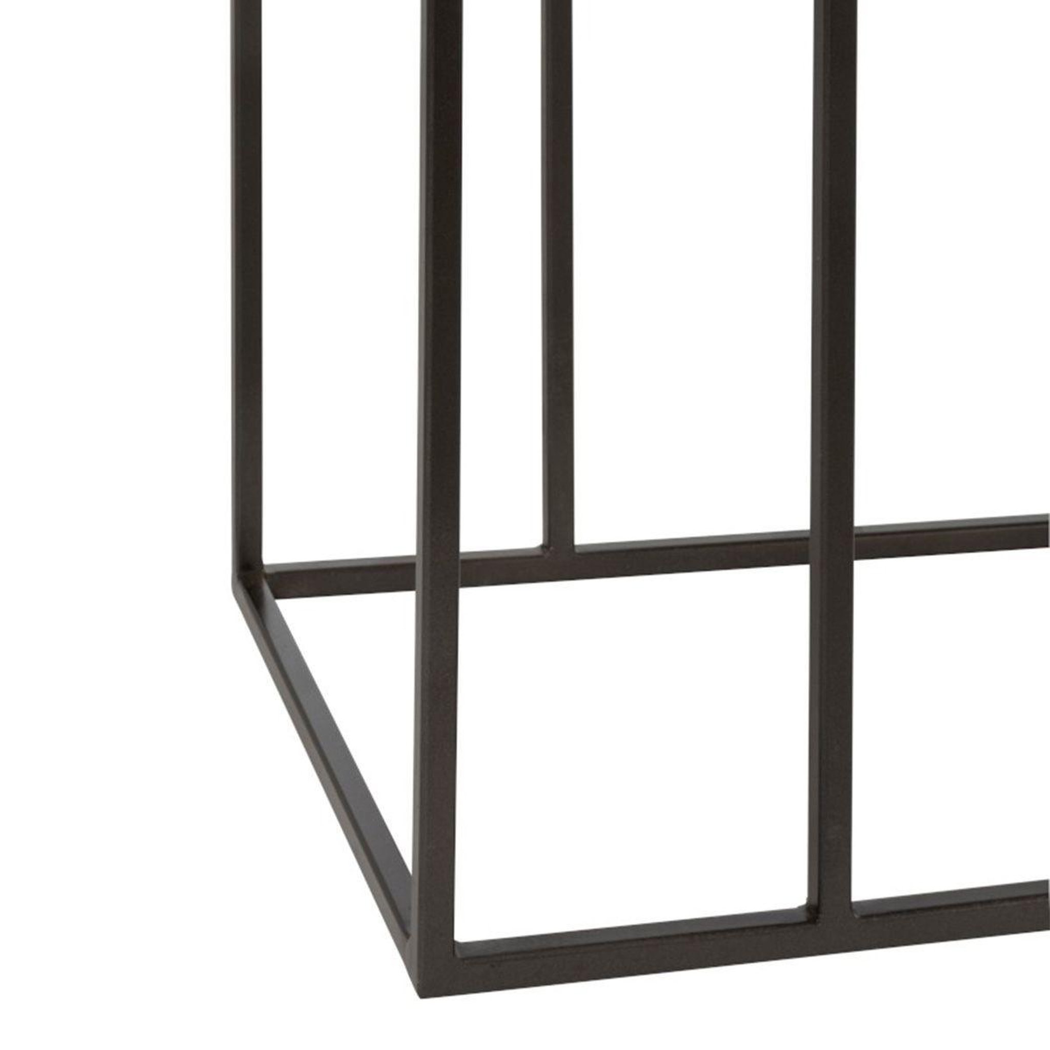 Voir la diapositive 6 : J-LINE Console 3 tiroirs en bois  bombay  120cm naturel