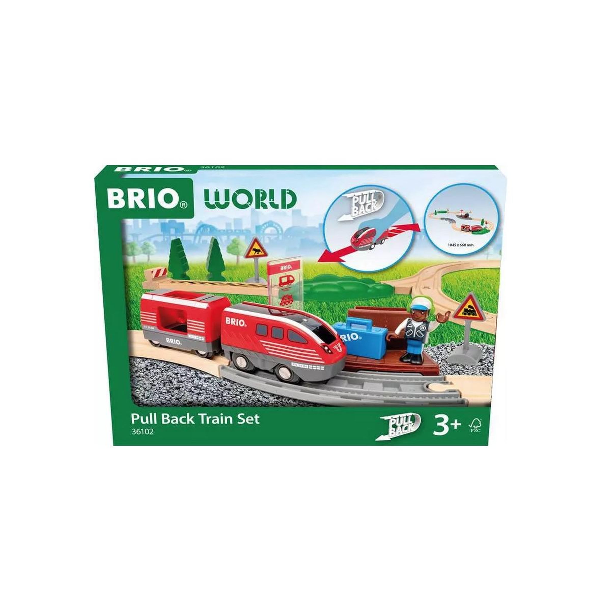 Voir la diapositive 1 : Brio 36102 Circuit de train a retrofiction