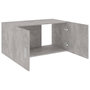 Voir la diapositive 4 : VIDAXL Armoire murale Gris beton 80x39x40 cm Bois d'ingenierie