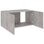 Voir la diapositive 4 : VIDAXL Armoire murale Gris beton 80x39x40 cm Bois d'ingenierie