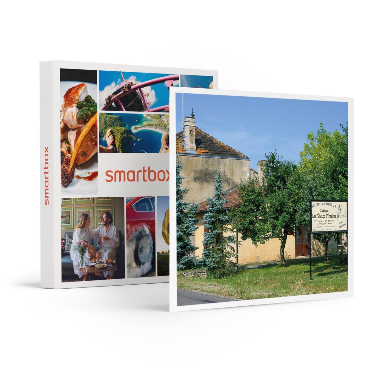 Smartbox Visite de vignoble biologique avec dégustation de 3 vins pour 2 près de Blaye - Coffret Cadeau Sport & Aventure