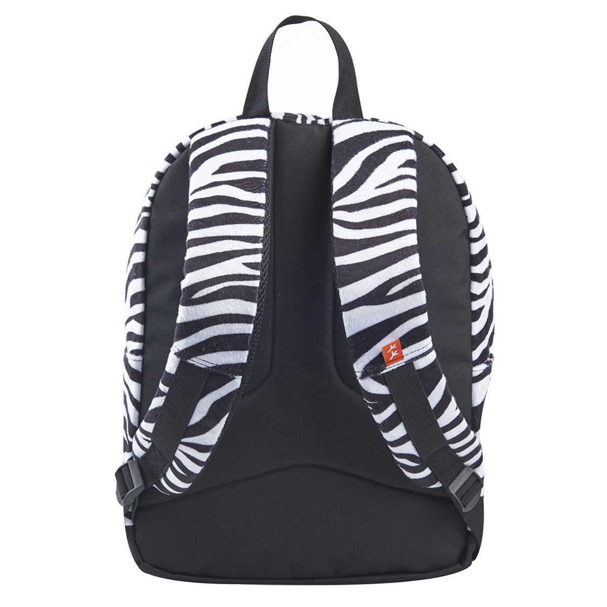 YOUNG'S ATTITUDE Sac à dos noir et blanc avec compartiment pour ordinateur motif zèbre
