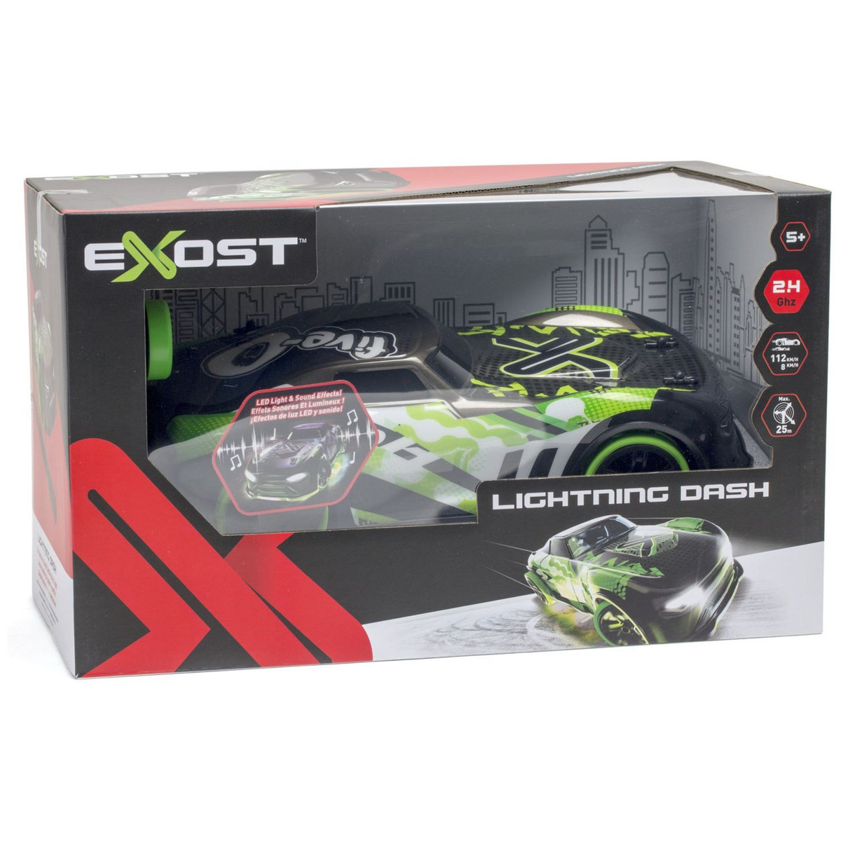 SILVERLIT Véhicule - EXOST - Lightning Dash 2,4Ghz - 1-14