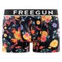 Voir la diapositive 5 : FREEGUN Lot de 4 boxers homme en coton Signature Sergio