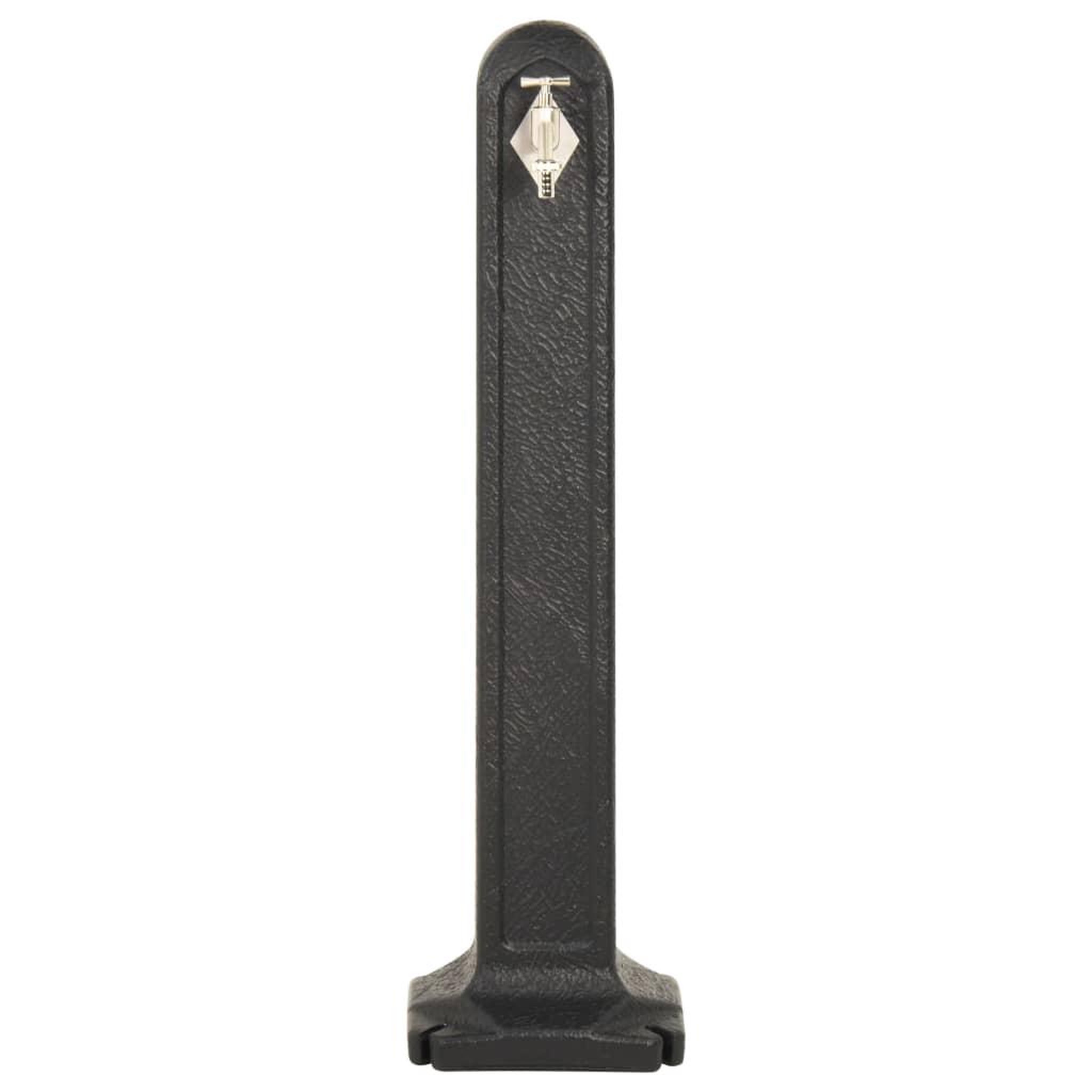 Voir la diapositive 3 : VIDAXL Reservoir de jardin avec robinet Anthracite Aspect de pierre