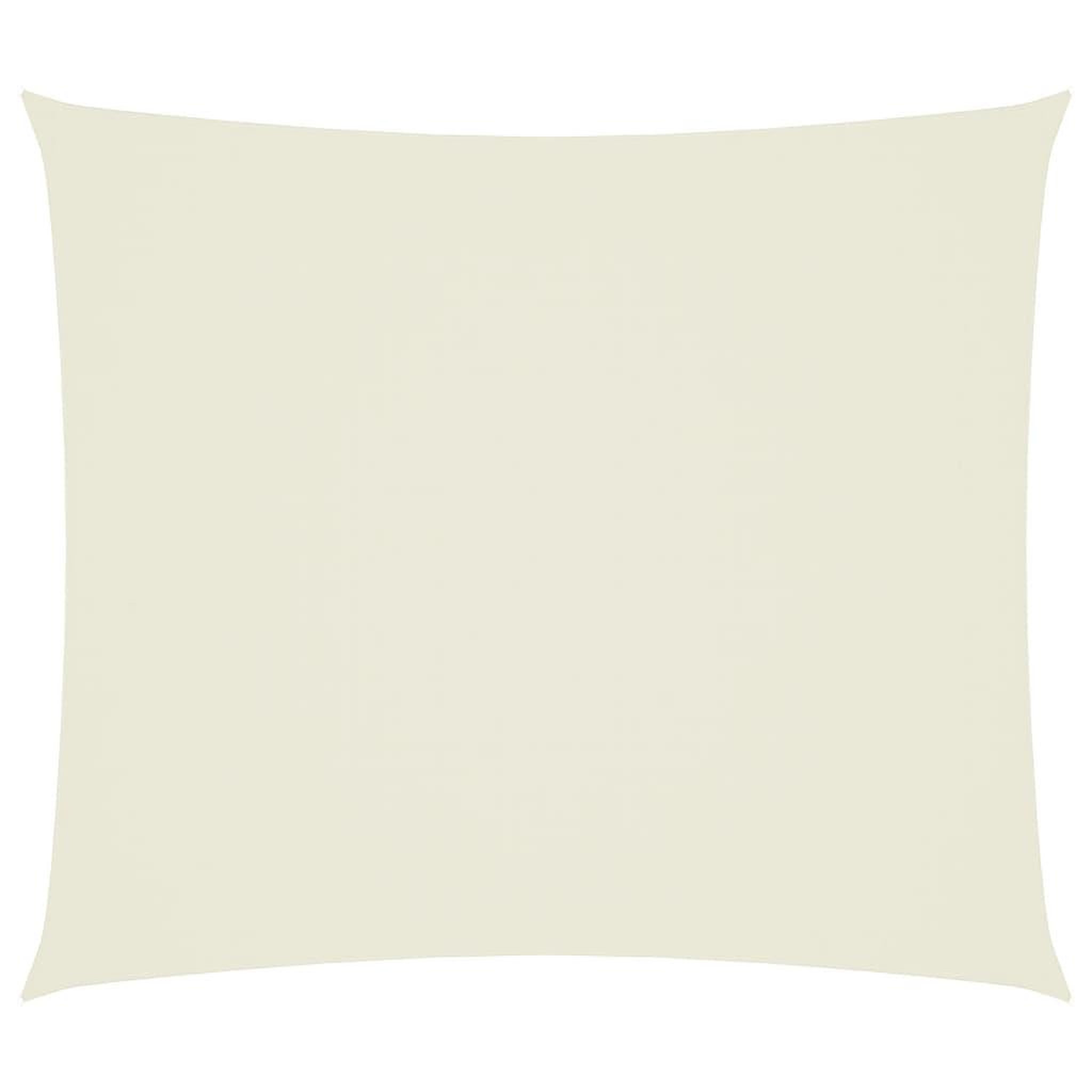 Voir la diapositive 2 : VIDAXL Voile de parasol tissu oxford rectangulaire 2,5x3 m creme