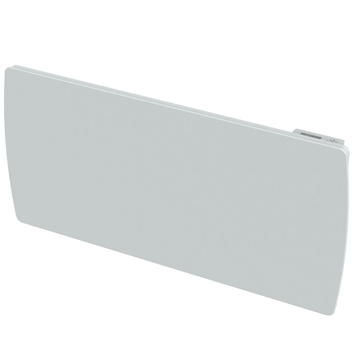 CARRERA Radiateur électrique 2000W à inertie céramique en verre blanc - Lotus - JARPA