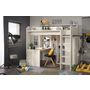 Voir la diapositive 1 : Lit enfant mezzanine couchage 90x200cm GIANT