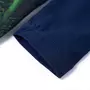 VIDAXL Robe pour enfants a manches longues bleu marine 140