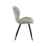 Voir la diapositive 5 : LISA DESIGN Manilla - lot de 2 chaises - en tissu microfibre - pieds en métal