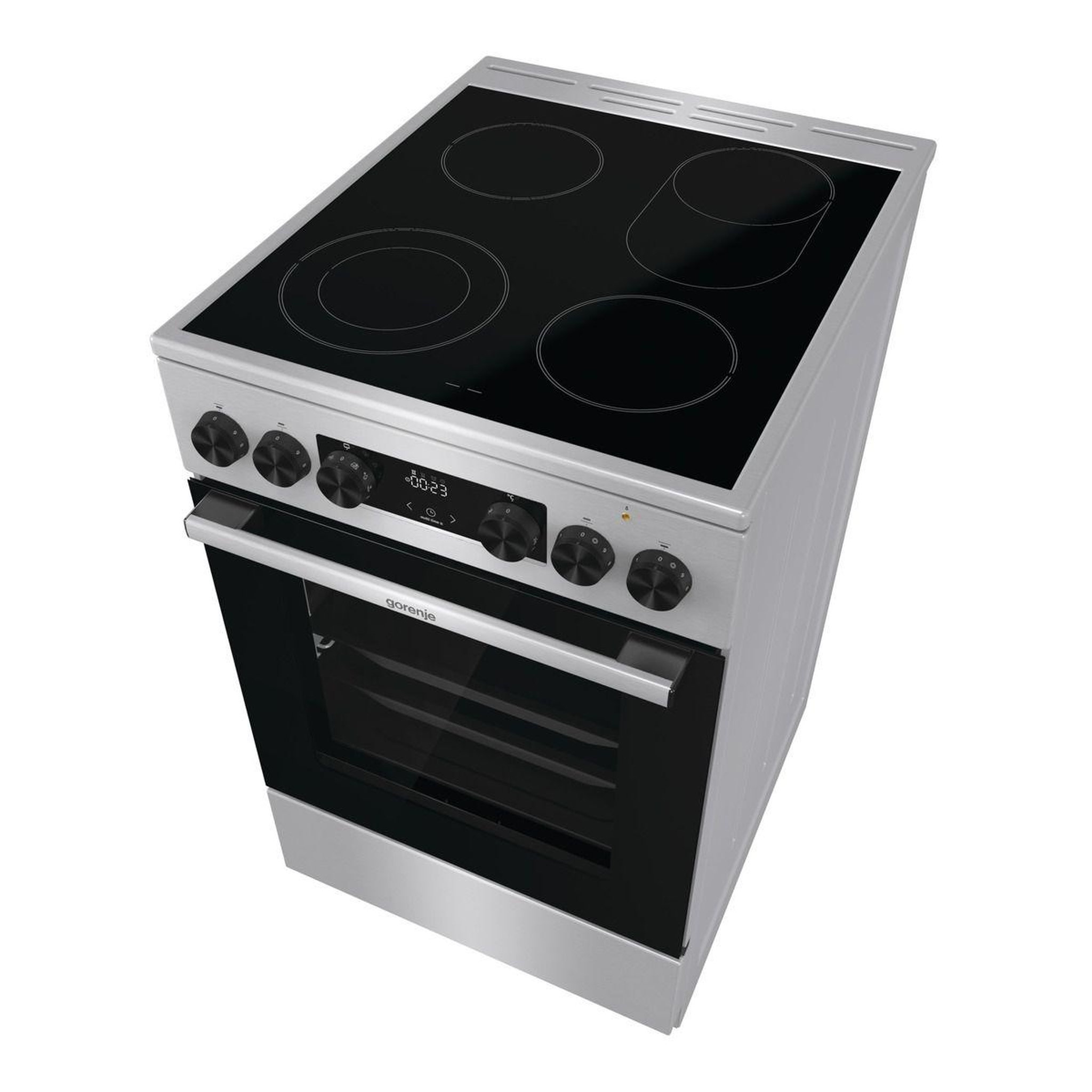 Voir la diapositive 5 : GORENJE Cuisinière vitrocéramique gecs5c70xa