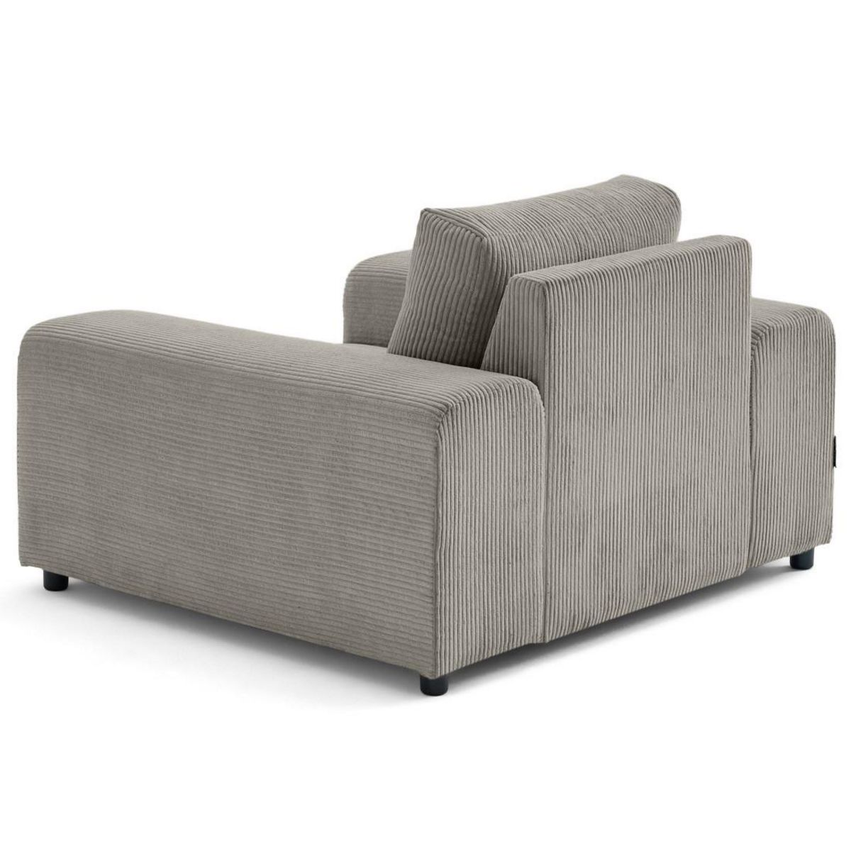 LISA DESIGN Garance - fauteuil en velours côtelé