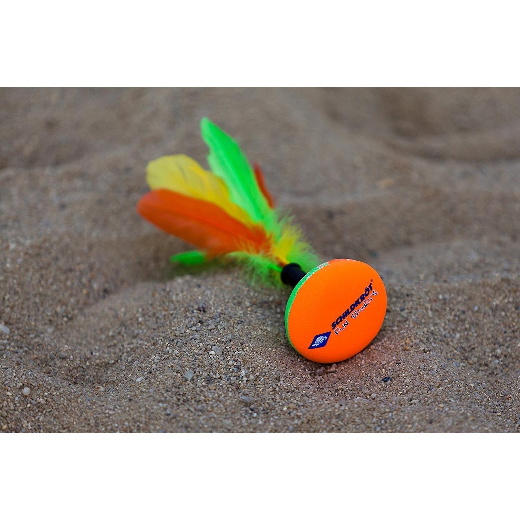 Voir la diapositive 5 : SCHILDKRÖT FUN SPORT Brazilian Shuttle Indiaka Peteca en néoprène