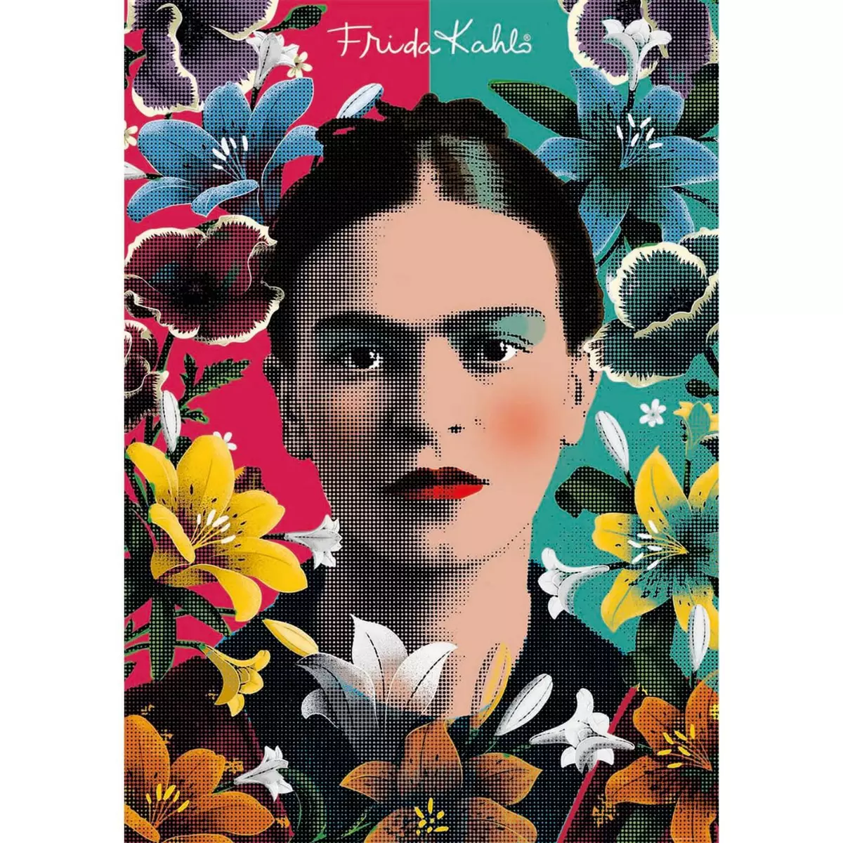 EDUCA Puzzle 1000 pièces : Frida Kahlo