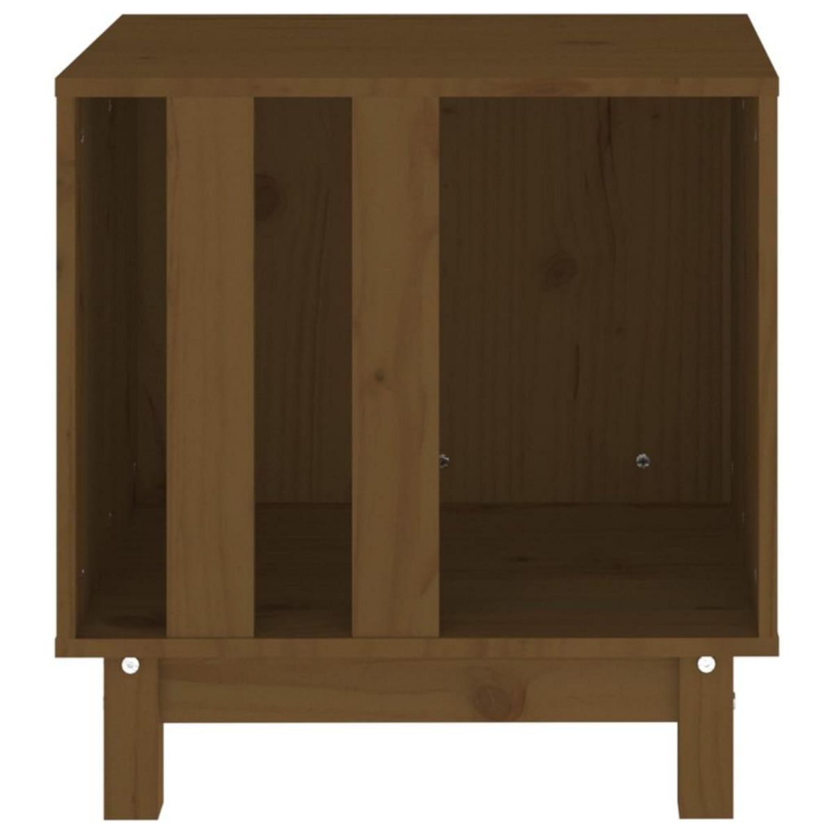 VIDAXL Niche pour chien Marron miel 50x40x52 cm Bois de pin massif