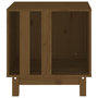 Voir la diapositive 5 : VIDAXL Niche pour chien Marron miel 50x40x52 cm Bois de pin massif