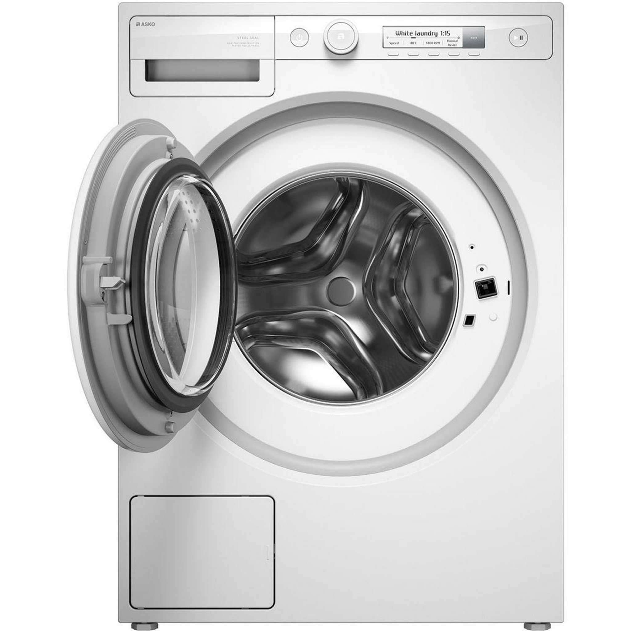 Voir la diapositive 2 : ASKO Lave linge hublot w1094w - 9 kg - 1400 tr/min - classe a - moteur induction direct drive - connecté wifi