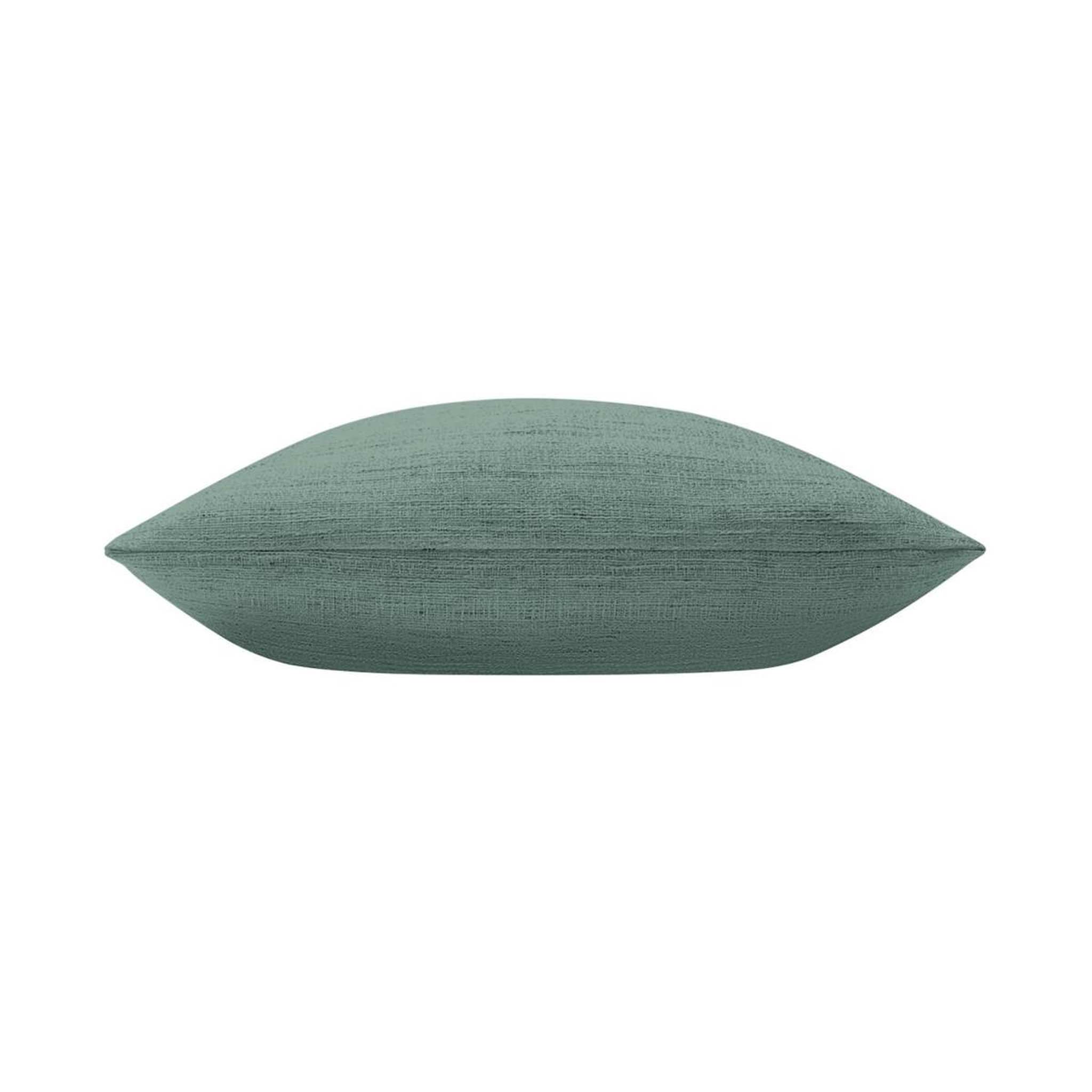 Voir la diapositive 2 : Douceur d'Intérieur Coussin effet lin tissé  nando  45x45cm vert cèdre