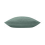 Voir la diapositive 2 : Paris Prix Coussin Effet Lin Tissé  Nando  45x45cm Vert Cèdre