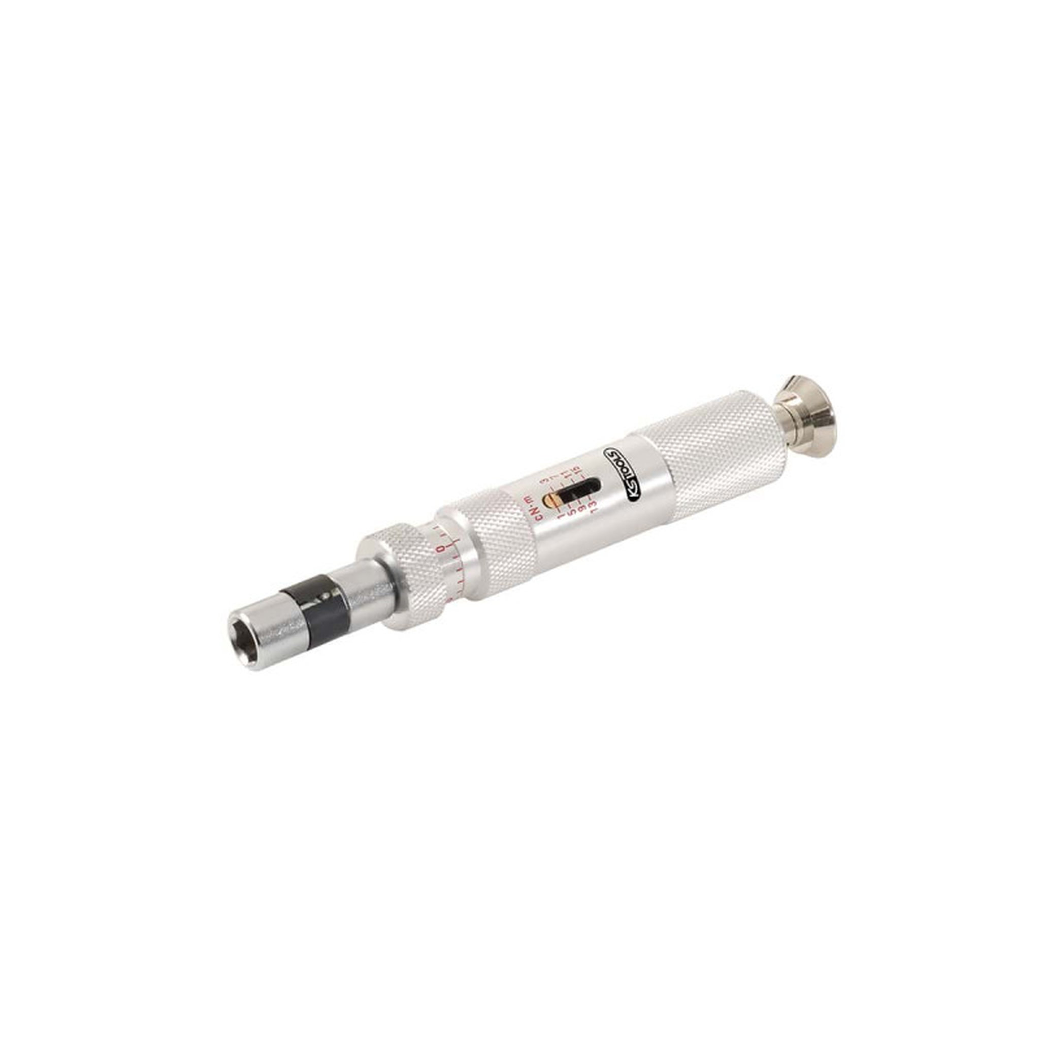 Ks Tools Tournevis dynamométriques KS TOOLS - Avec vernier - 1/4 pouce - 157 mm - 516.3225
