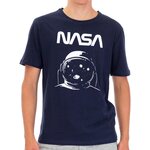 NASA T-shirt Marine Homme Nasa 66T. Coloris disponibles : Bleu