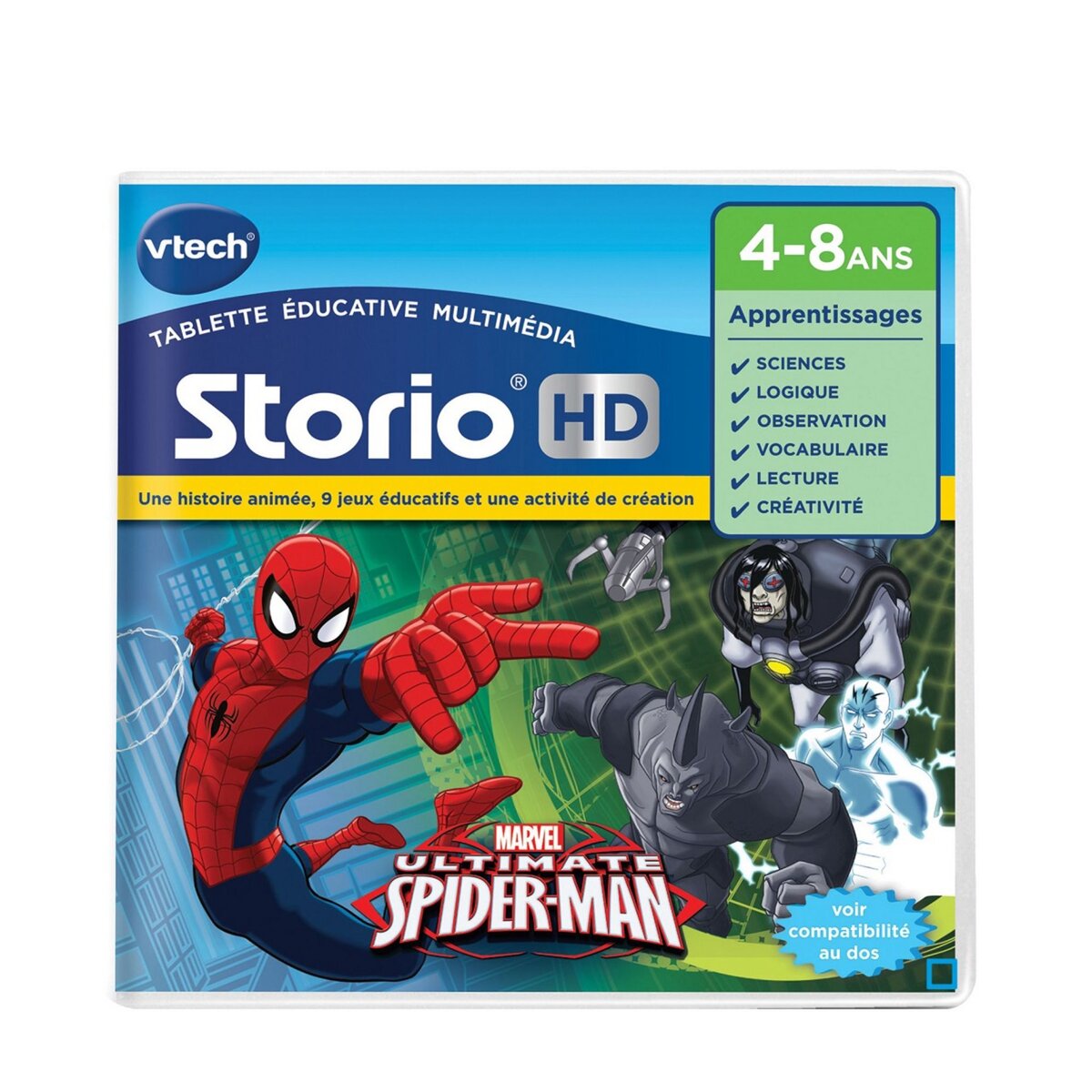 VTECH Jeu Storio HD - Spiderman