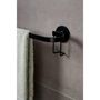 Voir la diapositive 5 : Wenko Porte-serviettes mural indus Classic - L. 45 cm - Noir