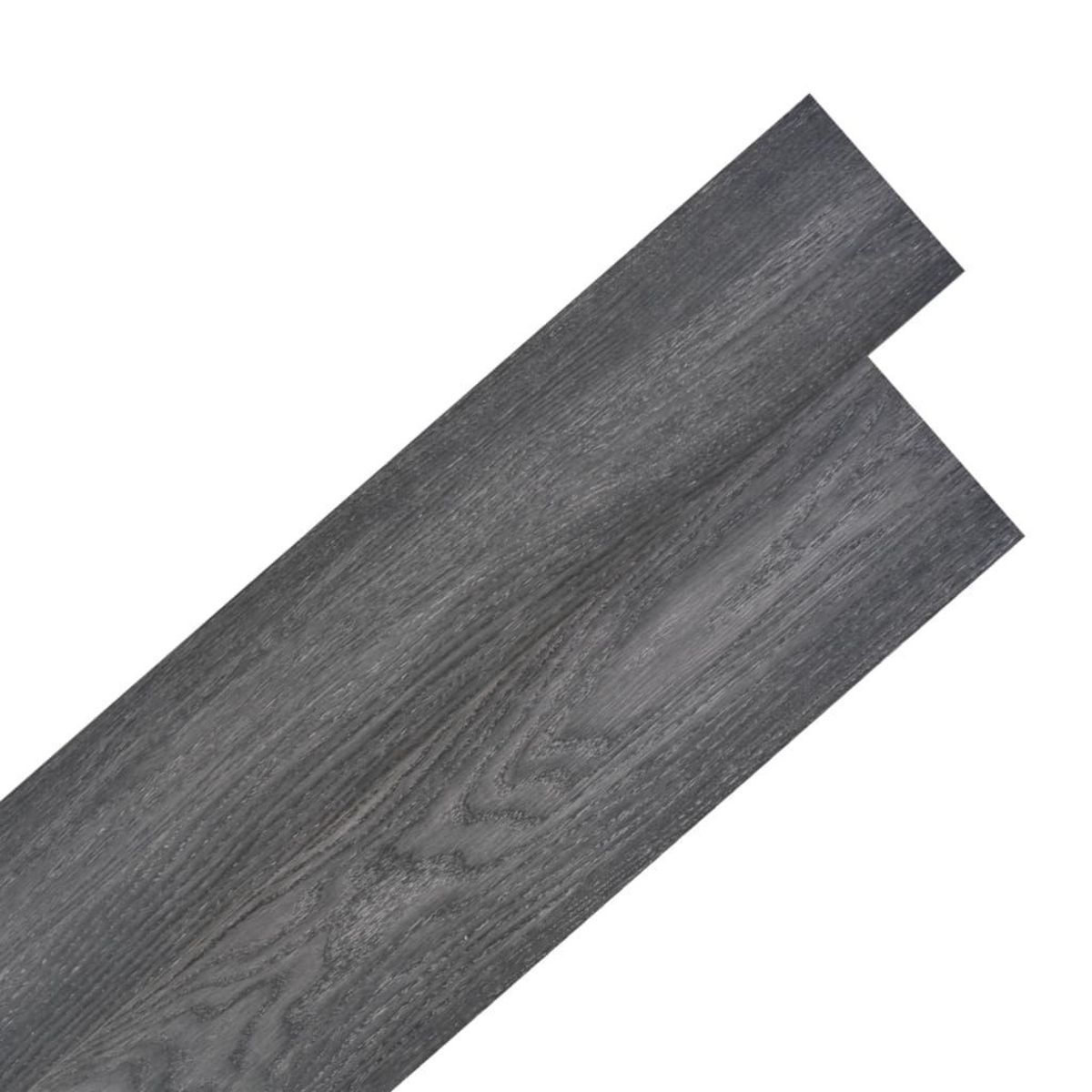 VIDAXL Planches de plancher PVC autoadhesif 2,51 m² 2 mm Noir et blanc