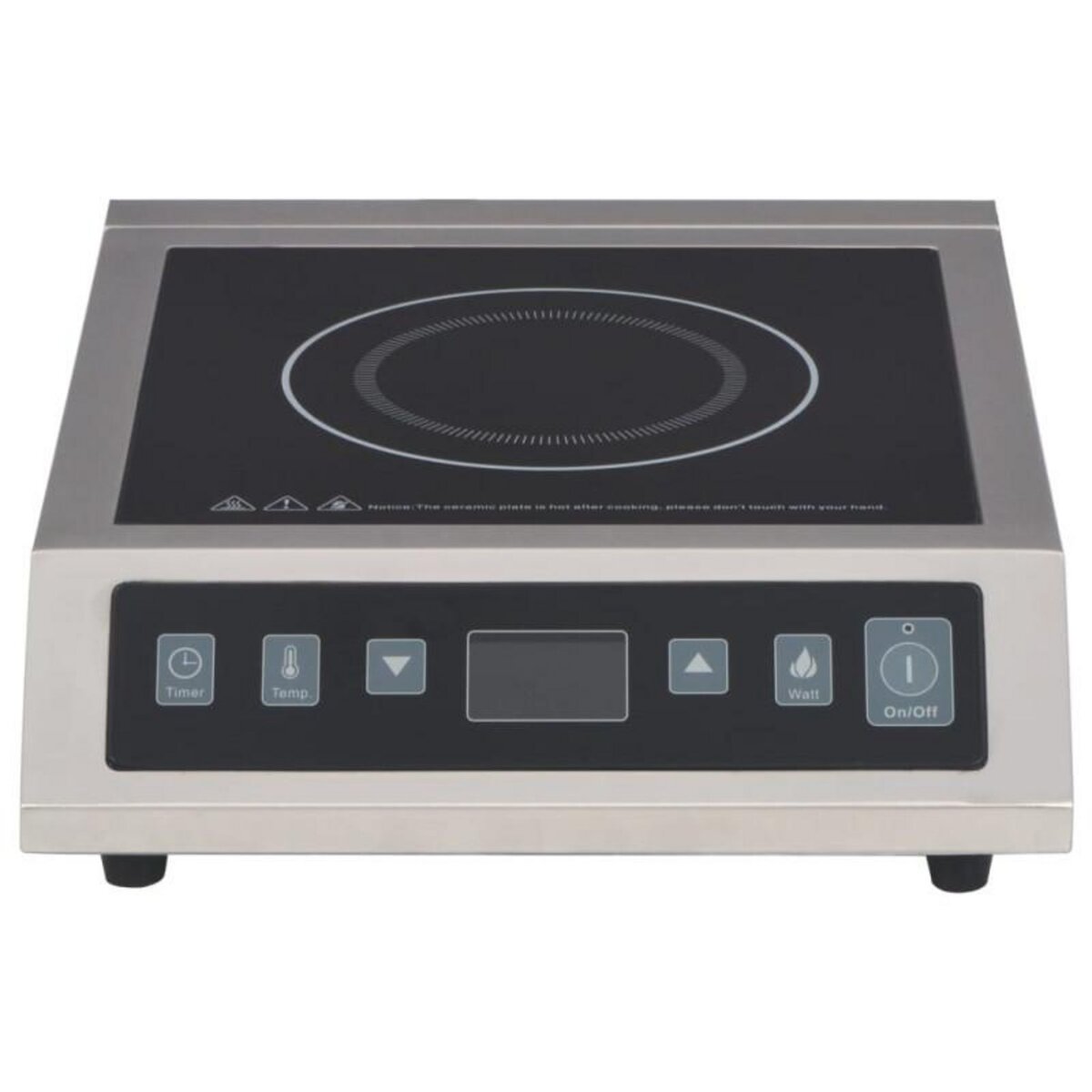 VIDAXL Table de cuisson à induction électrique et écran tactile 3500 W