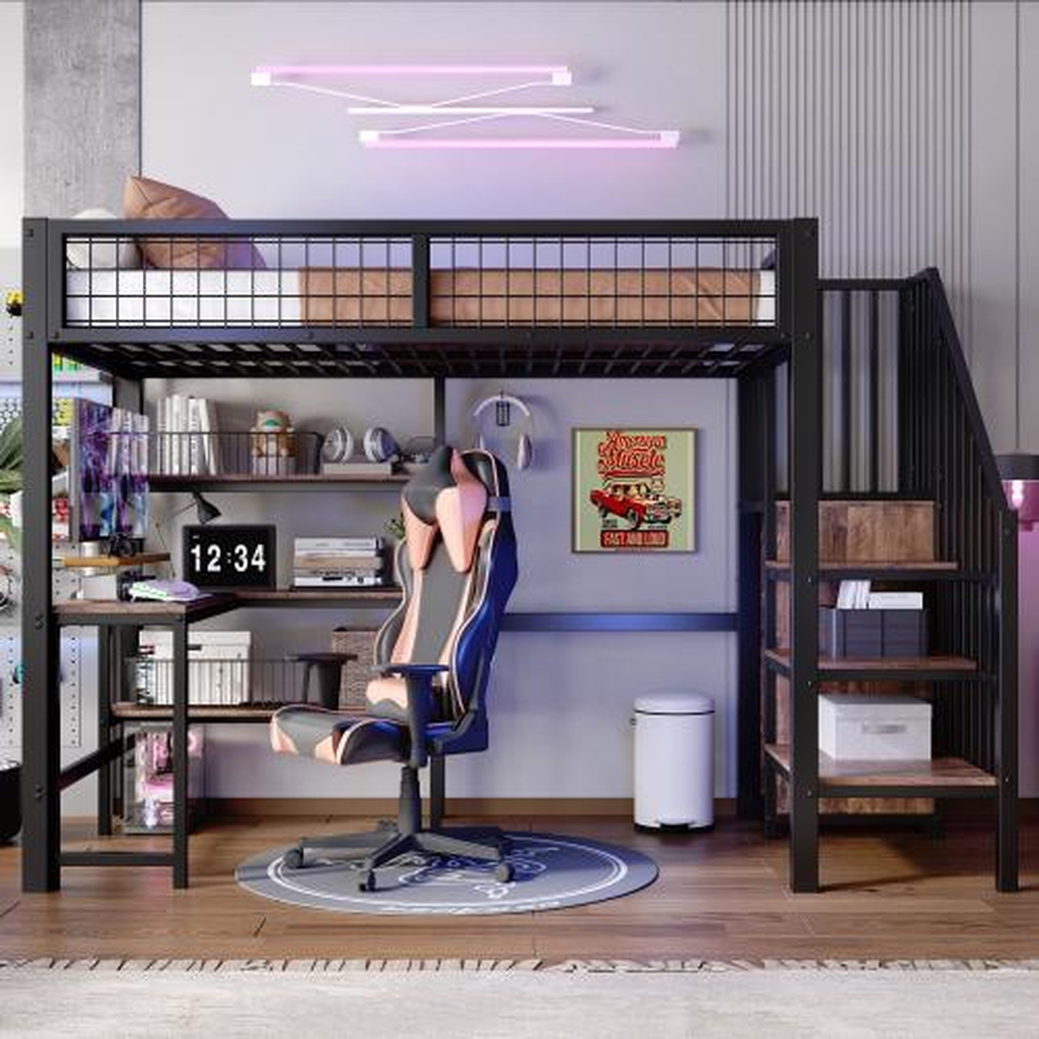 Voir la diapositive 2 : MERAX Lit mezzanine