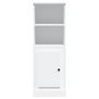 Voir la diapositive 6 : VIDAXL Buffet haut blanc 36x35,5x103,5 cm bois d ingénierie