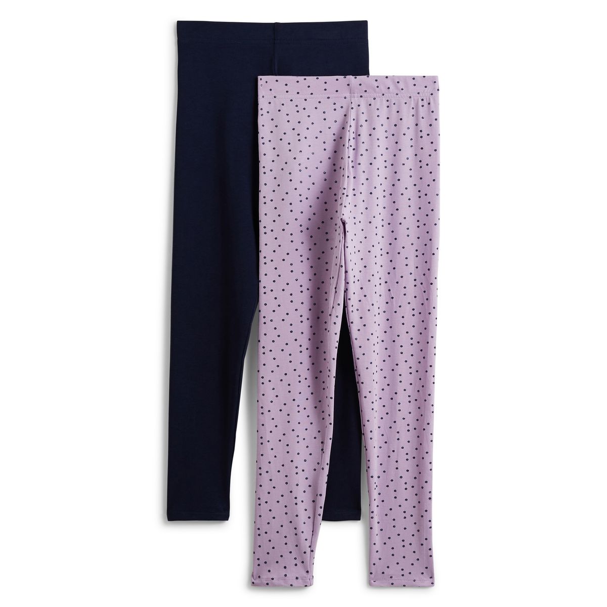 INEXTENSO Lot de 2 leggings fille