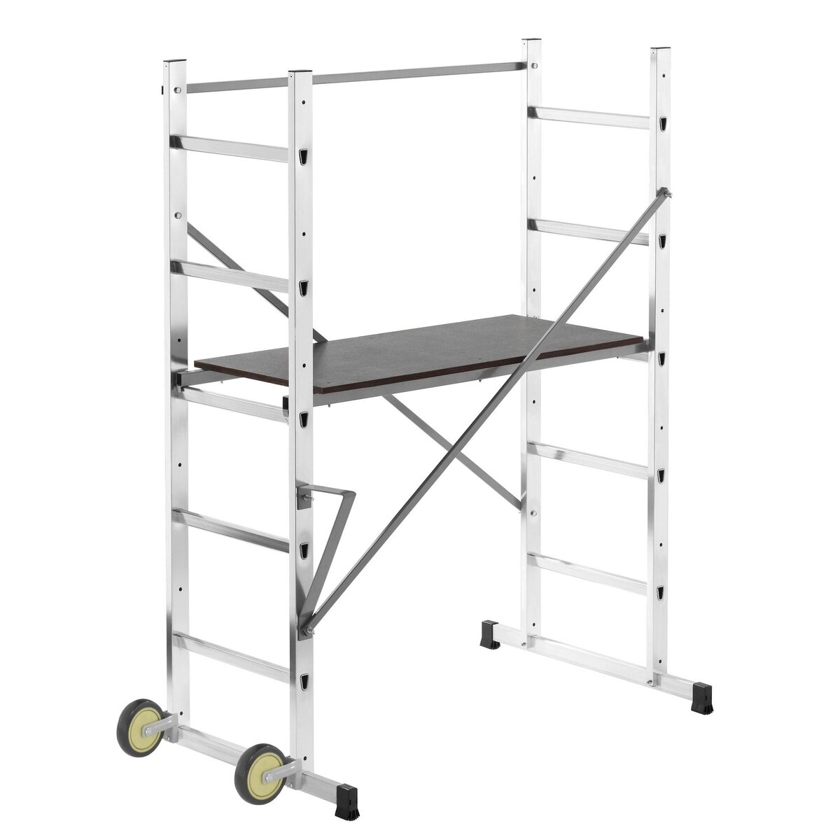 HAILO Echafaudage roulant d'escalier 3m en aluminium - HOBBYSTEP H3