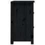 Voir la diapositive 5 : VIDAXL Table de chevet Noir 40x35x61,5 cm Bois de pin massif