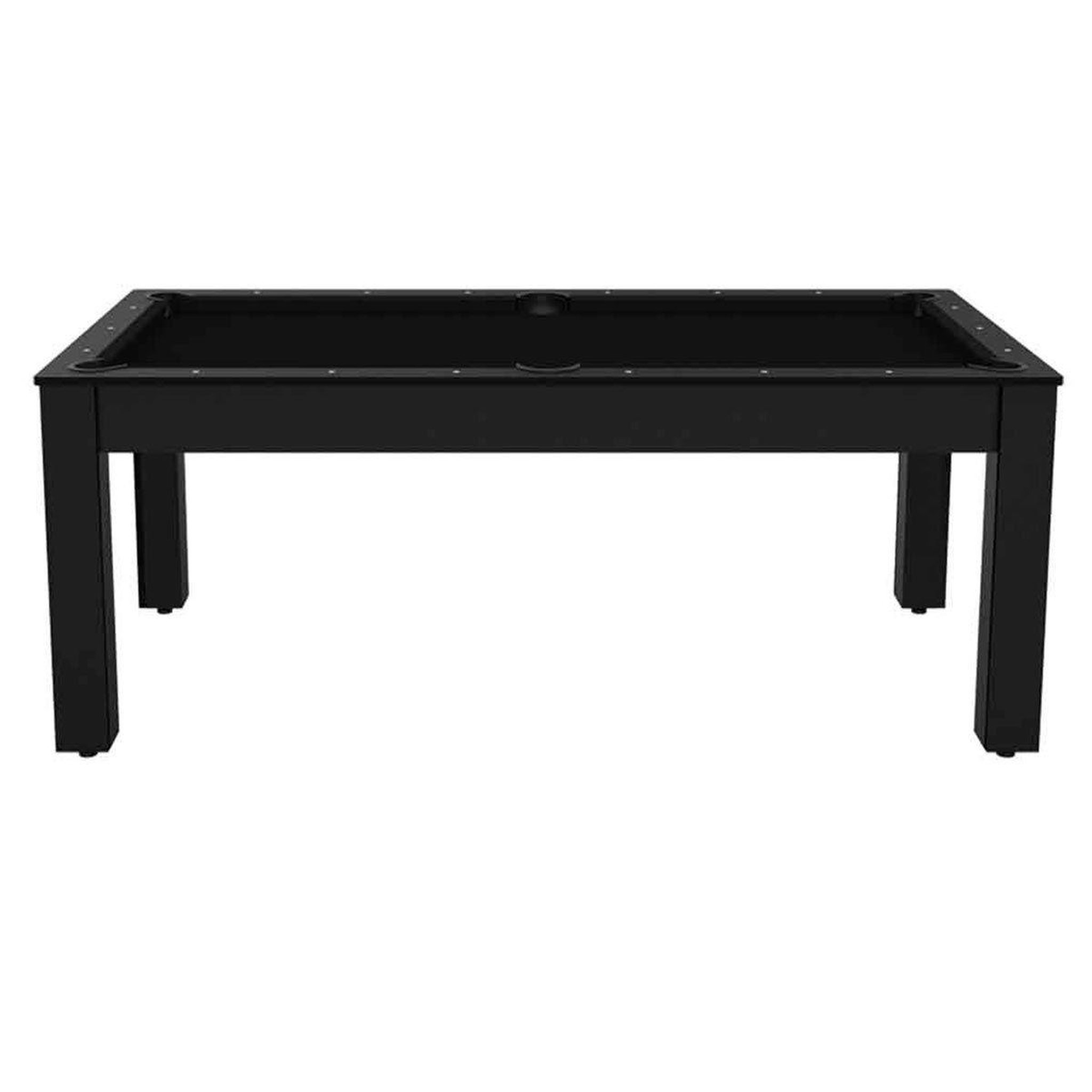 Voir la diapositive 1 : DE FAUGERES Table de Billard Convertible  Oregon  213cm Noir Grainé