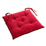 Paris Prix Galette de Chaise  Mistraline  40x40cm Bordeaux