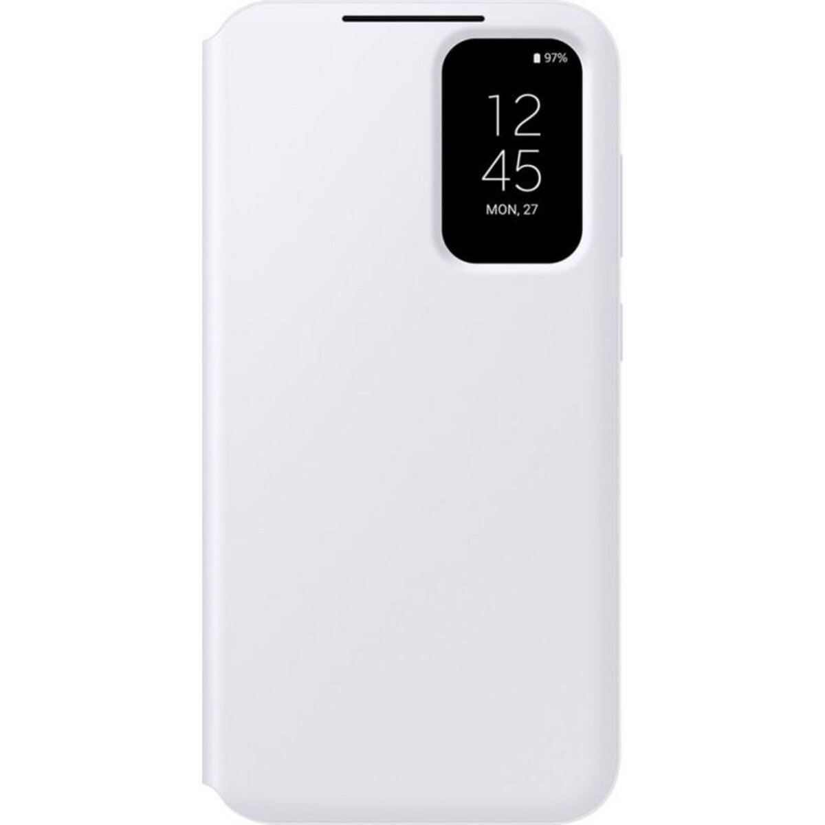 Samsung Etui Folio Clear View avec porte carte pour Samsung Galaxy S23 FE Blanc