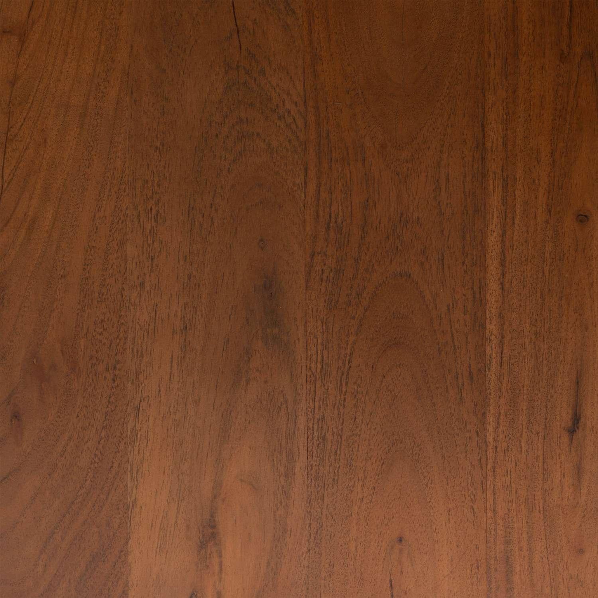 Voir la diapositive 5 : ATMOSPHERA Table basse en acacia et travertin jivan - marron