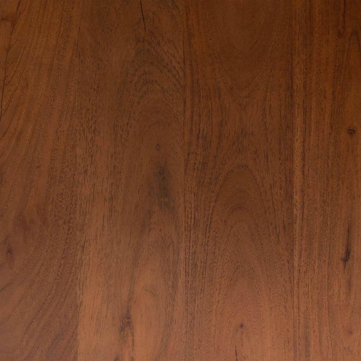 ATMOSPHERA Table basse en acacia et travertin JIVAN - Marron