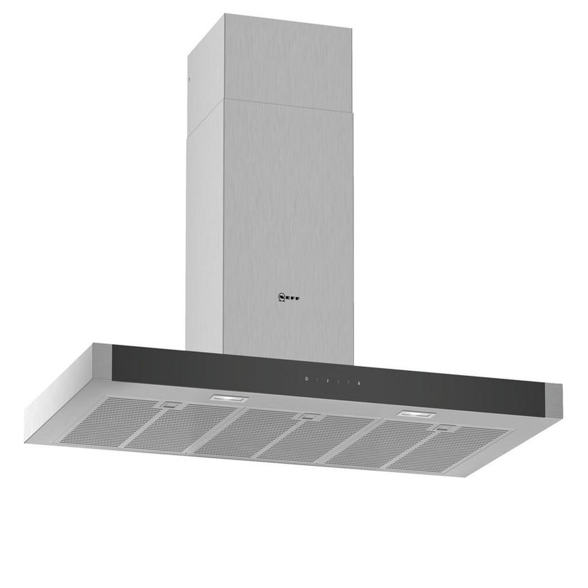 Voir la diapositive 1 : Neff Hotte décorative murale 90cm 65db 710m3/h inox - d95bhm4n0