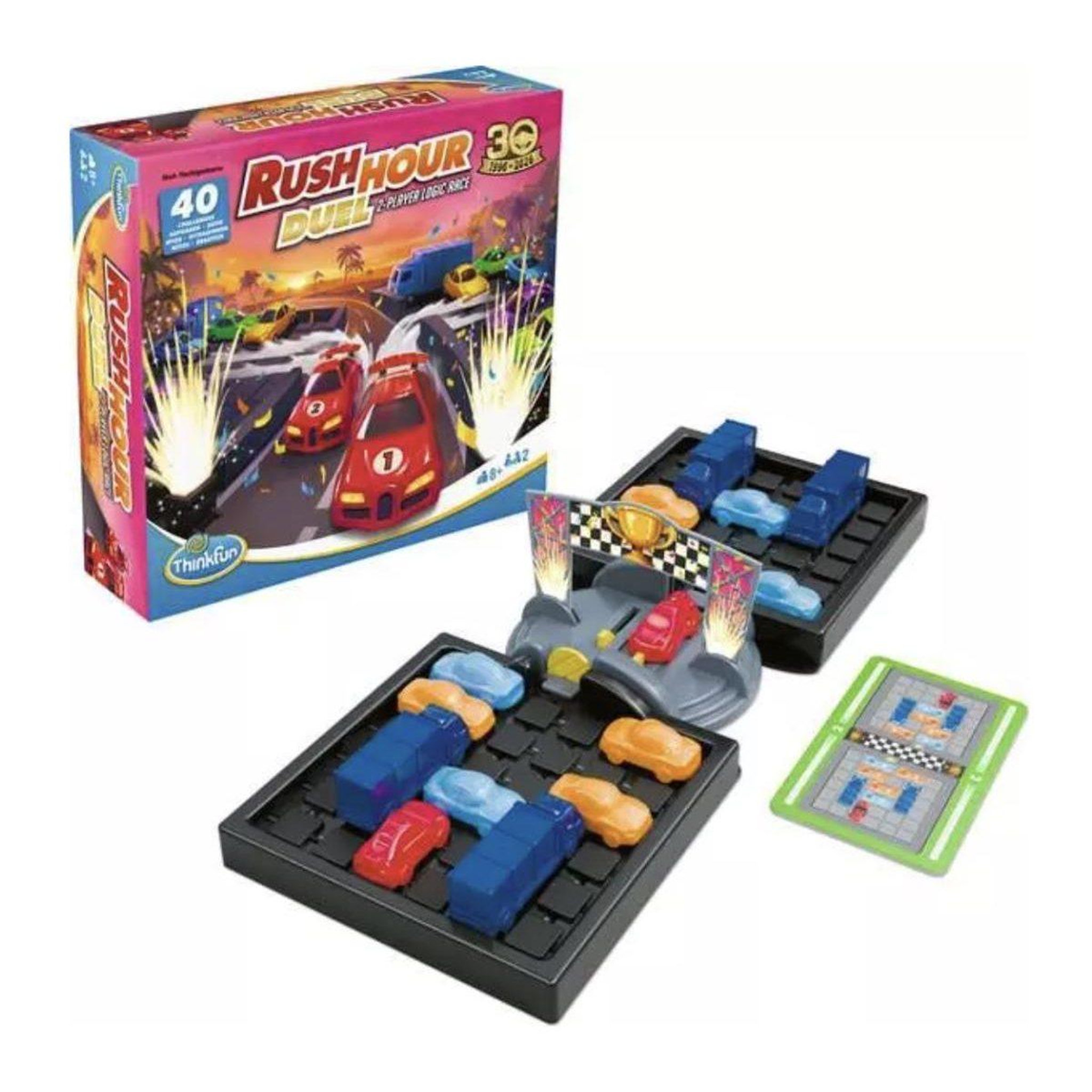 Voir la diapositive 3 : Thinkfun Rush hour duel - jeu de logique
