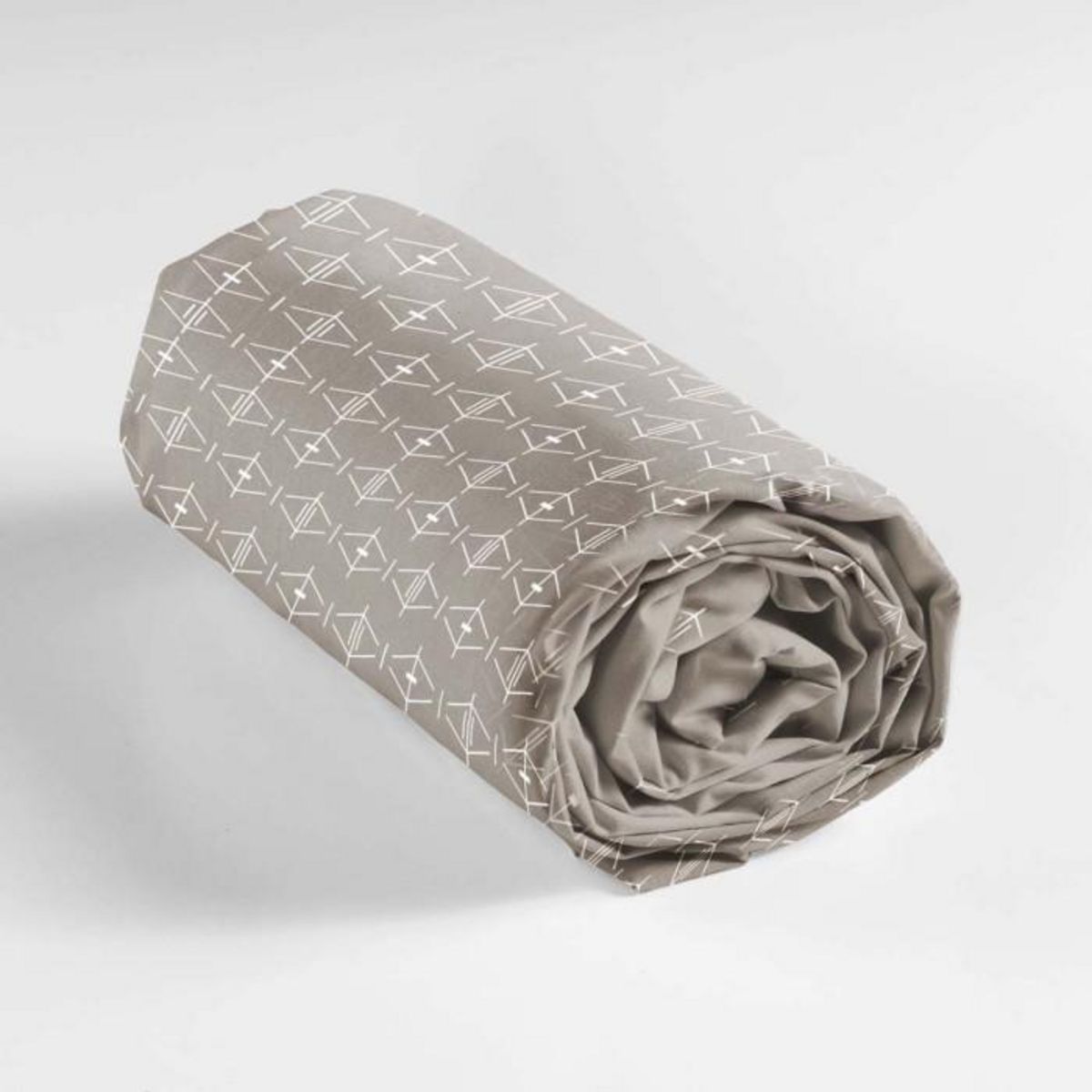 Paris Prix Drap Housse en Coton  Aristide  160x200cm Naturel