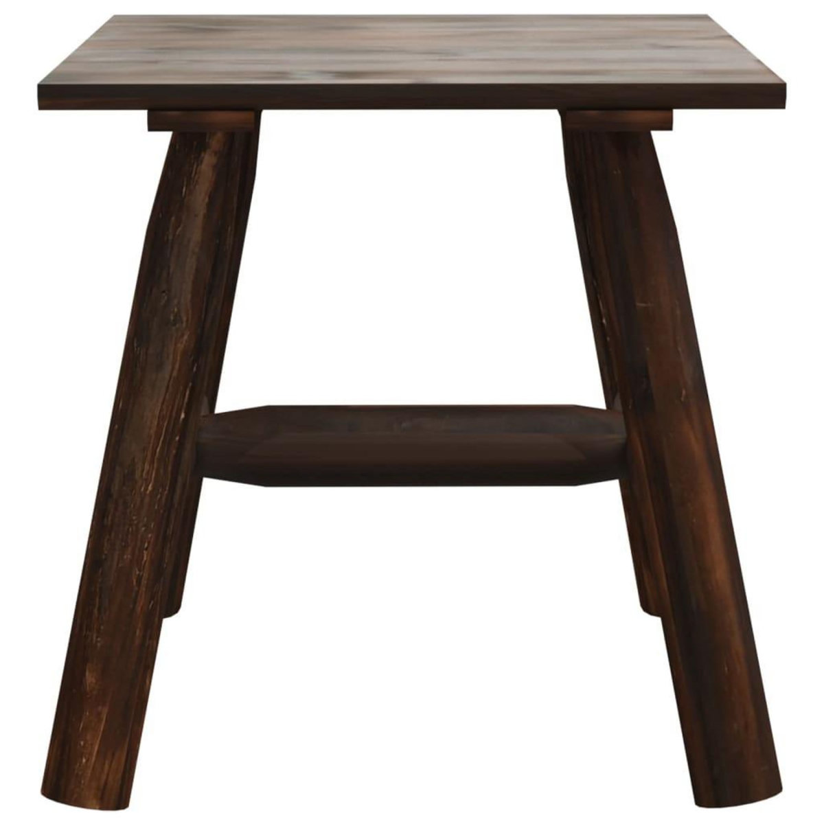VIDAXL Table d'appoint 49x49x50 cm bois massif d'epicea